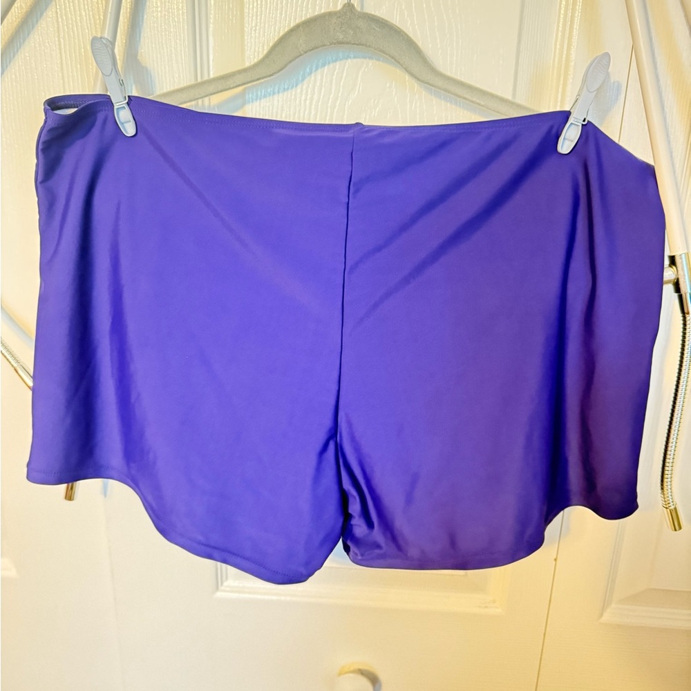 Women's Purple swim Shorts in size 22w
